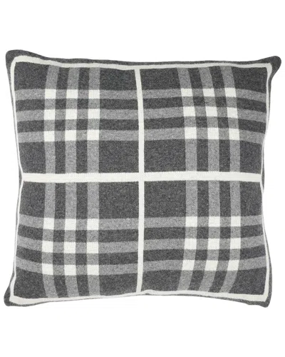 SAFAVIEH SAFAVIEH UNITY GINGHAM KNIT PILLOW