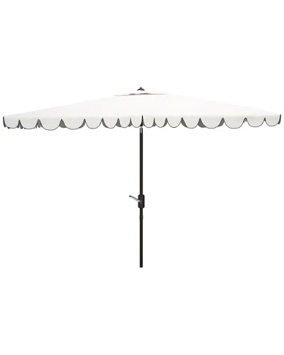 SAFAVIEH SAFAVIEH VENICE 6.5 X 10 FT RECT CRANK UMBRELLA