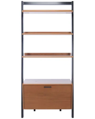 SAFAVIEH SAFAVIEH VLAD 3 SHELF 1 DOOR ETAGERE