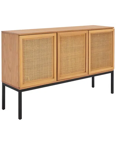 SAFAVIEH SAFAVIEH ZADIE 2-SHELF RATTAN SIDEBOARD