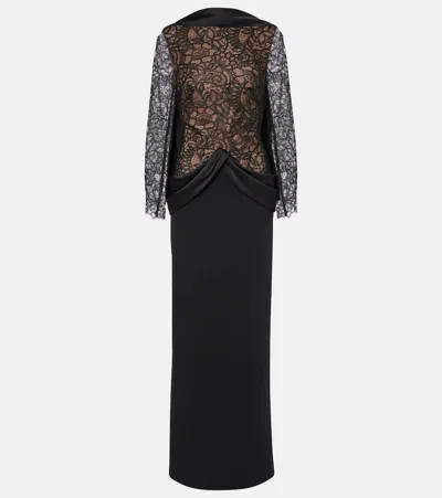SAFIYAA SERRYNA LACE GOWN
