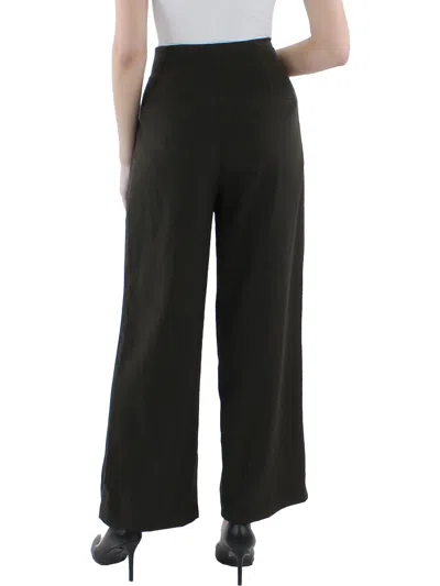 SAGE THE LABEL MARIELLE WOMENS PLEATED WIDE LEG HIGH-WAIST PANTS