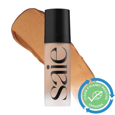 SAIE MINI GLOWY SUPER GEL LIGHTWEIGHT DEWY HIGHLIGHTER SUNGLOW 0.5 OZ / 15 ML