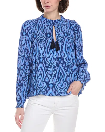 SAIL TO SABLE SAIL TO SABLE RUFFLE NECK TOP