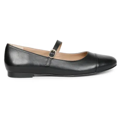 SAINT G WOMEN'S GARLEN - FLAT BALLERINAS - BLACK