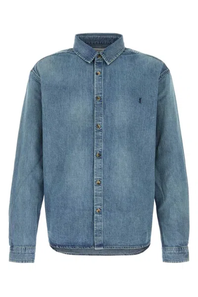SAINT LAURENT SAINT LAURENT DENIM SHIRT