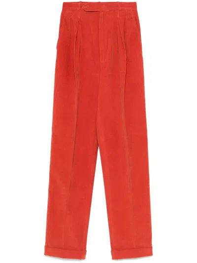 SAINT LAURENT 1970S CURDUROY TROUSERS