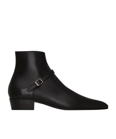 SAINT LAURENT SAINT LAURENT AUGUSTIN ANKLE BOOTS