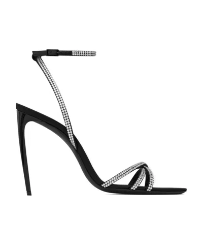 SAINT LAURENT SAINT LAURENT AVA OPEN TOE SANDALS