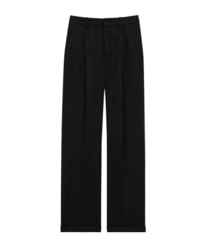 SAINT LAURENT SAINT LAURENT 90'S STRIPED HIGH WAIST PANTS