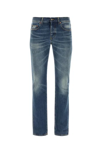 SAINT LAURENT BLUE DENIM JEANSÂ