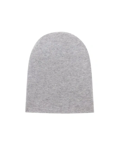 SAINT LAURENT SAINT LAURENT LOGO EMBROIDERED KNIT BEANIE