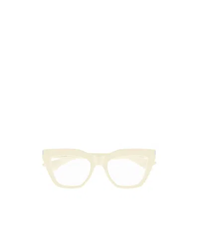 SAINT LAURENT SAINT LAURENT EYEWEAR BUTTERFLY FRAME GLASSES