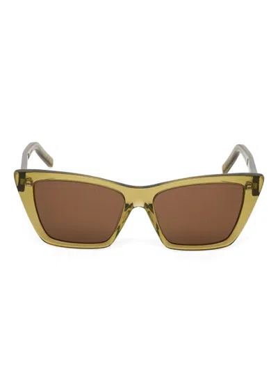 SAINT LAURENT CAT-EYE SUNGLASSES