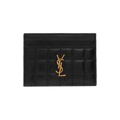 SAINT LAURENT SAINT LAURENT CREDIT CARD HOLDER 'BLACK'