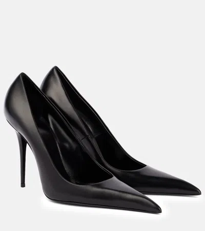 SAINT LAURENT ÉLYSÉE 105 LEATHER PUMPS