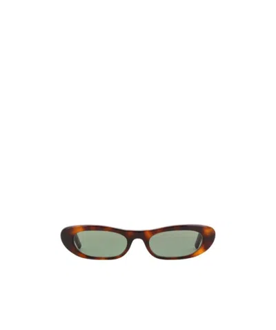 SAINT LAURENT SAINT LAURENT EYEWEAR RECTANGULAR FRAME SUNGLASSES