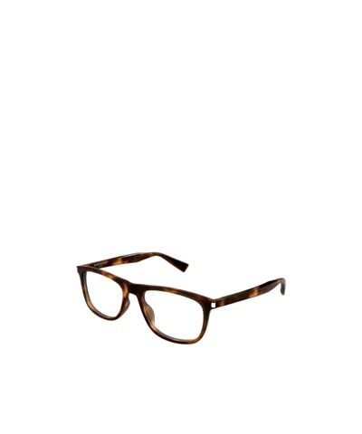 SAINT LAURENT SAINT LAURENT EYEWEAR SQUARE FRAME GLASSES