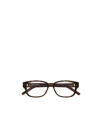 SAINT LAURENT RECTANGLE-FRAME GLASSES