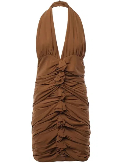 SAINT LAURENT FULLY DRAPED DRESS