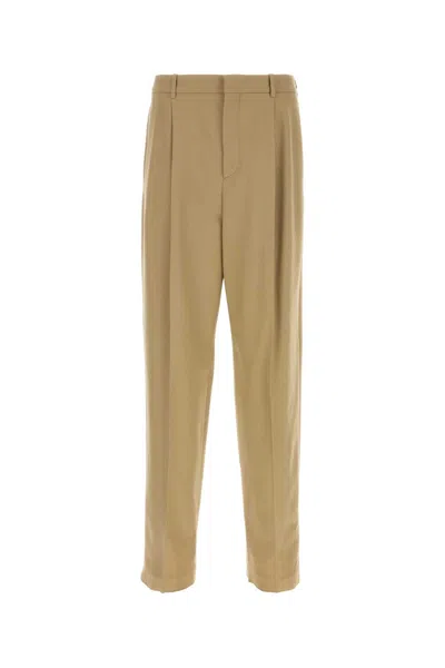 SAINT LAURENT SAINT LAURENT BEIGE GABARDINE PANT