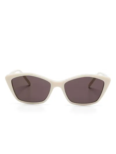 SAINT LAURENT GEOMETRIC-FRAME SUNGLASSES
