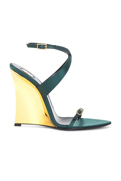 SAINT LAURENT GIPPY WEDGE SANDAL