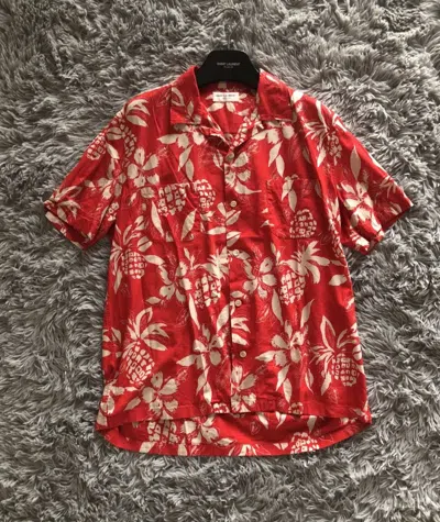 SAINT LAURENT SAINT LAURENT HAWAIIAN SHIRT