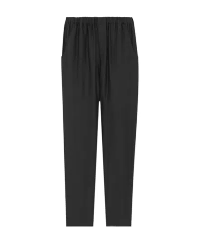 SAINT LAURENT SAINT LAURENT HIGH WAIST STRAIGHT LEG PANTS