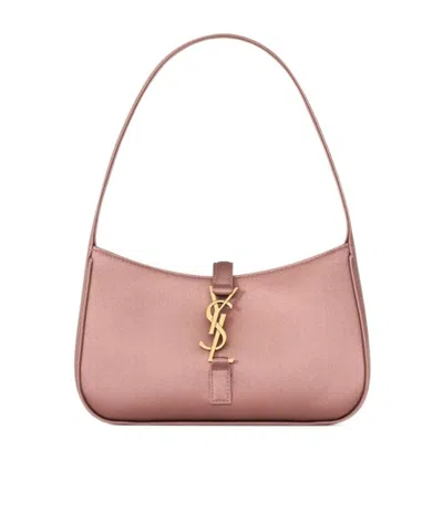 SAINT LAURENT MINI LE 5 À 7 IN SATIN