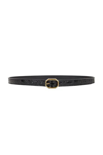 SAINT LAURENT LEATHER BELT
