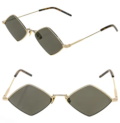 SAINT LAURENT SAINT LAURENT LISA YSL SL302 004 GOLD BLACK DIAMOND SUNGLASSES 302 WAVE