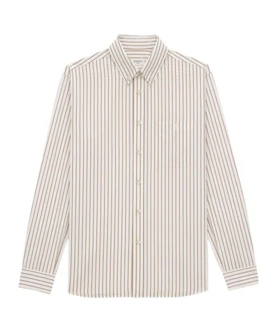 SAINT LAURENT SAINT LAURENT CASSANDRE STRIPED SHIRT