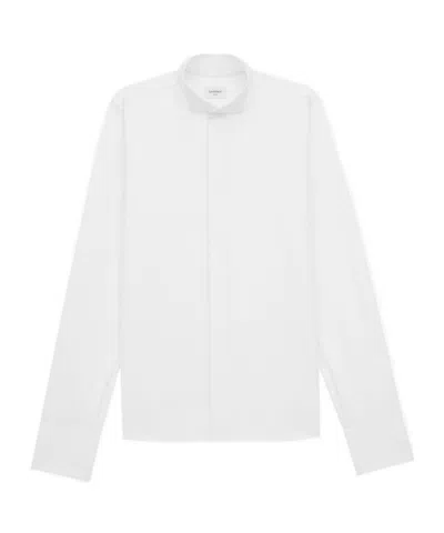 SAINT LAURENT SAINT LAURENT WING-COLLAR BUTTON-UP SHIRT