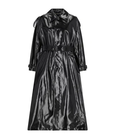 SAINT LAURENT SAINT LAURENT OVERSIZED BELTED COAT