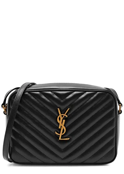 SAINT LAURENT SAINT LAURENT LOU QUILTED LEATHER CROSS-BODY BAG