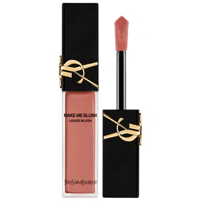 SAINT LAURENT MAKE ME BLUSH 12H BLURRING LIQUID BLUSH 37 PEACHY NUDE 0.51 OZ / 15 ML