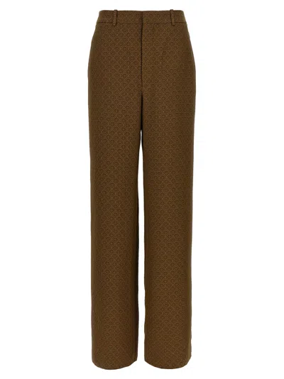 SAINT LAURENT MEDAGLIONI TWILL PANTS