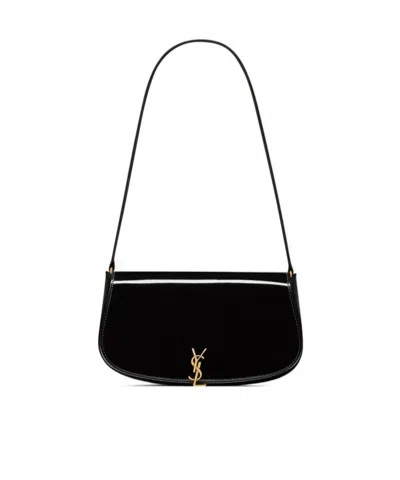 SAINT LAURENT SAINT LAURENT VOLTAIRE LOGO PLAQUE MINI SHOULDER BAG