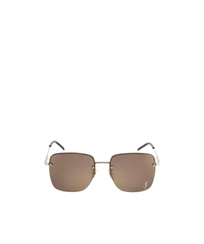 SAINT LAURENT SAINT LAURENT EYEWEAR SQUARE FRAME SUNGLASSES