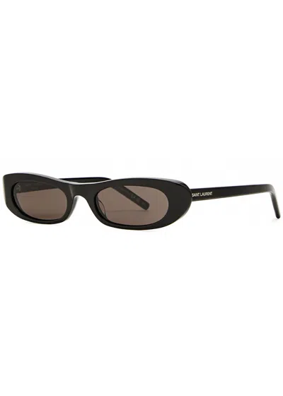 SAINT LAURENT SAINT LAURENT NARROW CAT-EYE SUNGLASSES