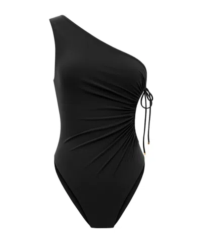 SAINT LAURENT SAINT LAURENT ONE-SHOULDER ONE-PIECE SWIMSUIT