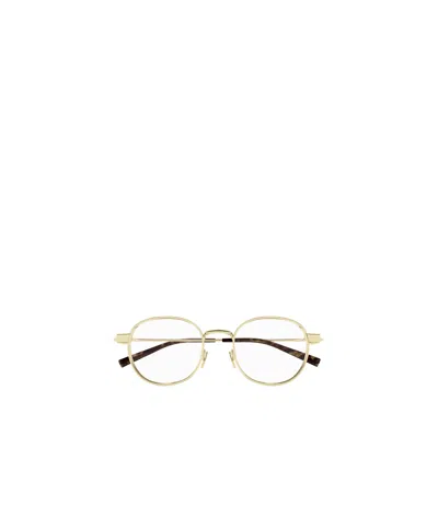 SAINT LAURENT SAINT LAURENT EYEWEAR OVAL FRAME GLASSES