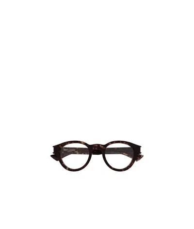 SAINT LAURENT ROUND-FRAME GLASSES