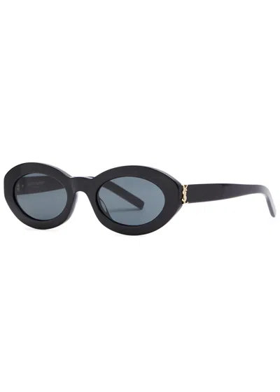 SAINT LAURENT SAINT LAURENT OVAL-FRAME SUNGLASSES