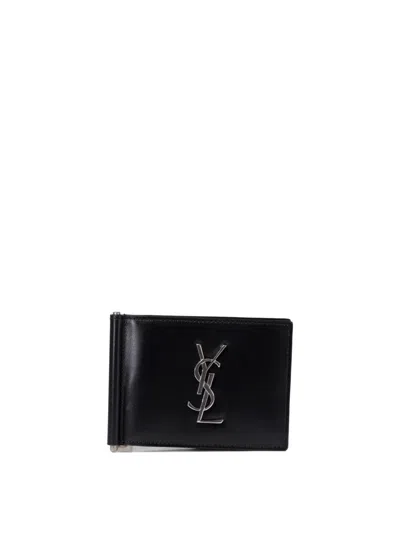 SAINT LAURENT SAINT LAURENT PORTAFOGLIO BIFOLD IN PELLE "CASSANDRE"