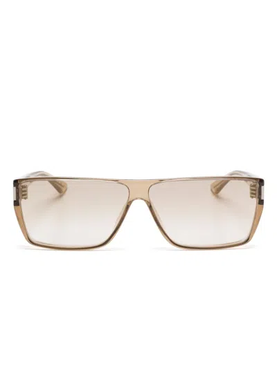SAINT LAURENT RECTANGLE-FRAME SUNGLASSES