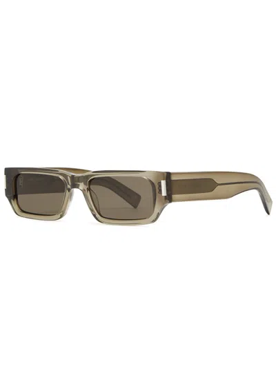 SAINT LAURENT SAINT LAURENT RECTANGLE-FRAME SUNGLASSES
