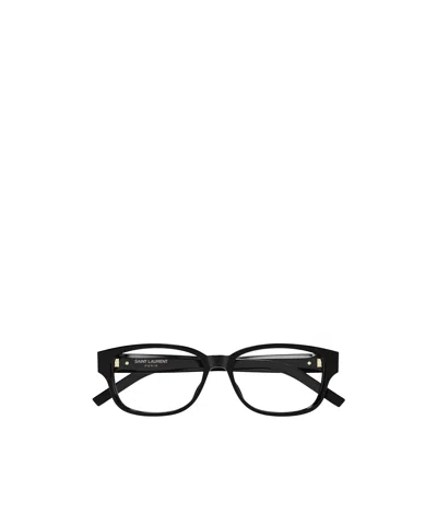 SAINT LAURENT RECTANGLE-FRAME GLASSES