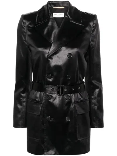 SAINT LAURENT SAHARIENNE DOUBLE-BREASTED BLAZER